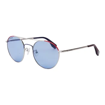 Converse Metal Plastic Aviator Sunglasses Unisex Silver