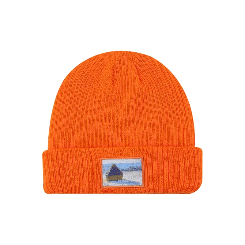 MYOMY Wool Knitted Fabric Beanies Unisex-19