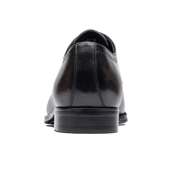 LAORENTOU Dress Shoes Men Low Top Black/Brown-11