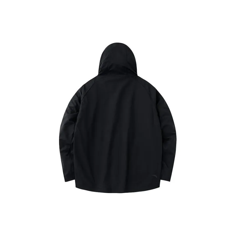 Anta Basketball Collection Trench Coat Men's Basic Black-1