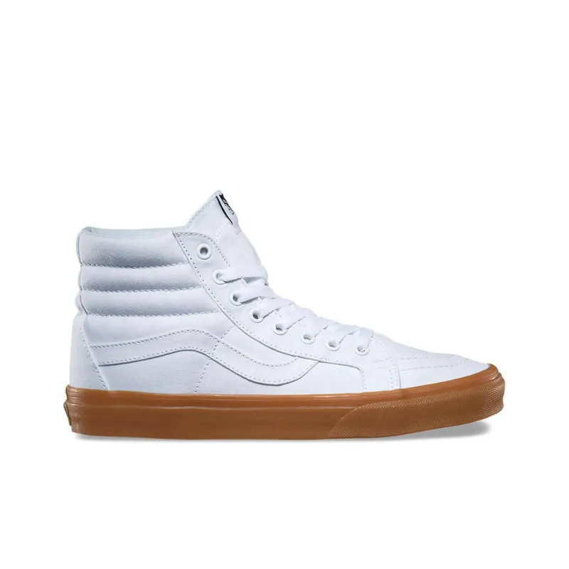 Vans SK8 HI Reissue Canvas 'Gum True White'-1