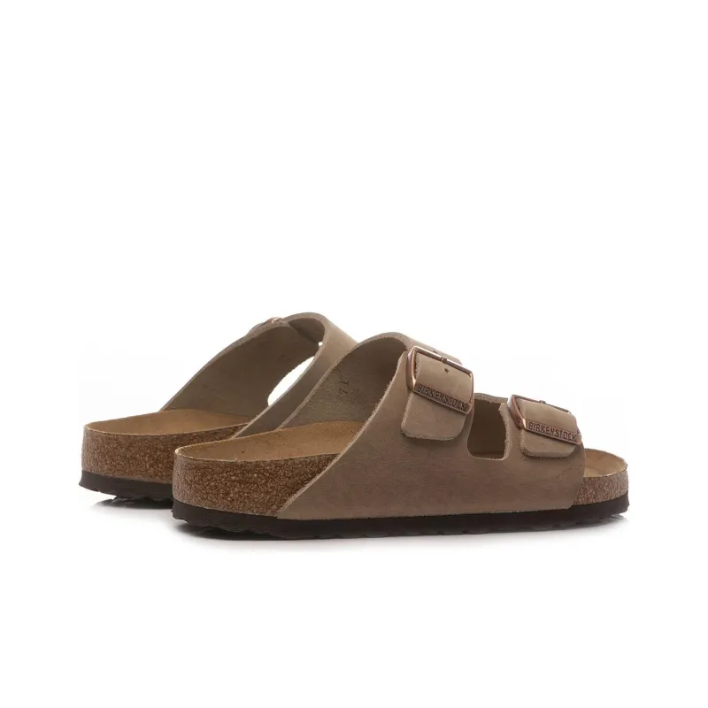 Birkenstock Arizona Soft Footbed Oiled Leather Narrow Fit 'Tobacco Brown'-3