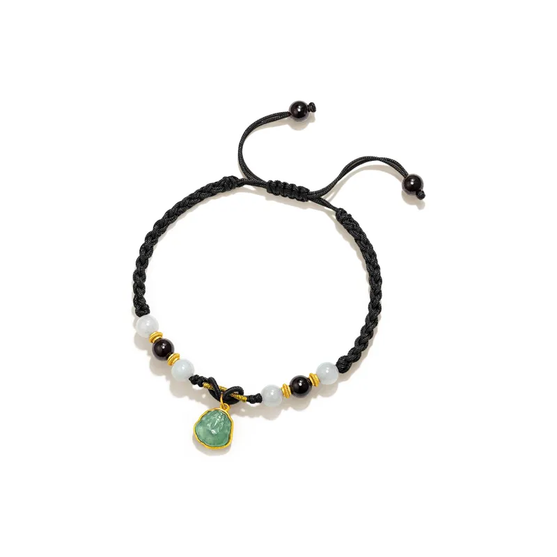North Cain Bean Type Jadeite Bracelets Unisex-2