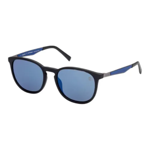 Timberland Metal Oval Sunglasses Men's Black