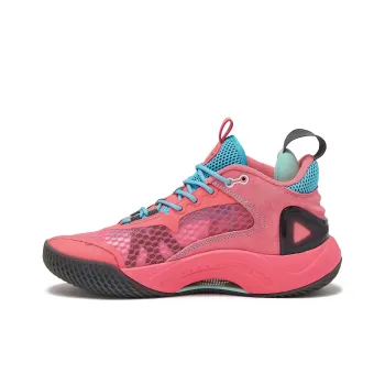 AND1 Scope Anti-Slip Wear-Resistant Low-Top Basketball Shoes Men's Pink