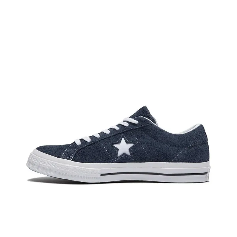 One Star Converse Ox Premium Suede 'Dark Blue'-1
