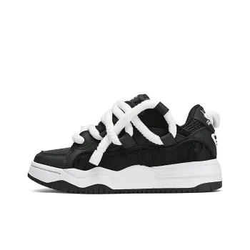 VFTS Mid Top Skateboard Shoes Unisex Black