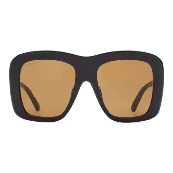 BALLY Acetate Square Sunglasses Women's Black