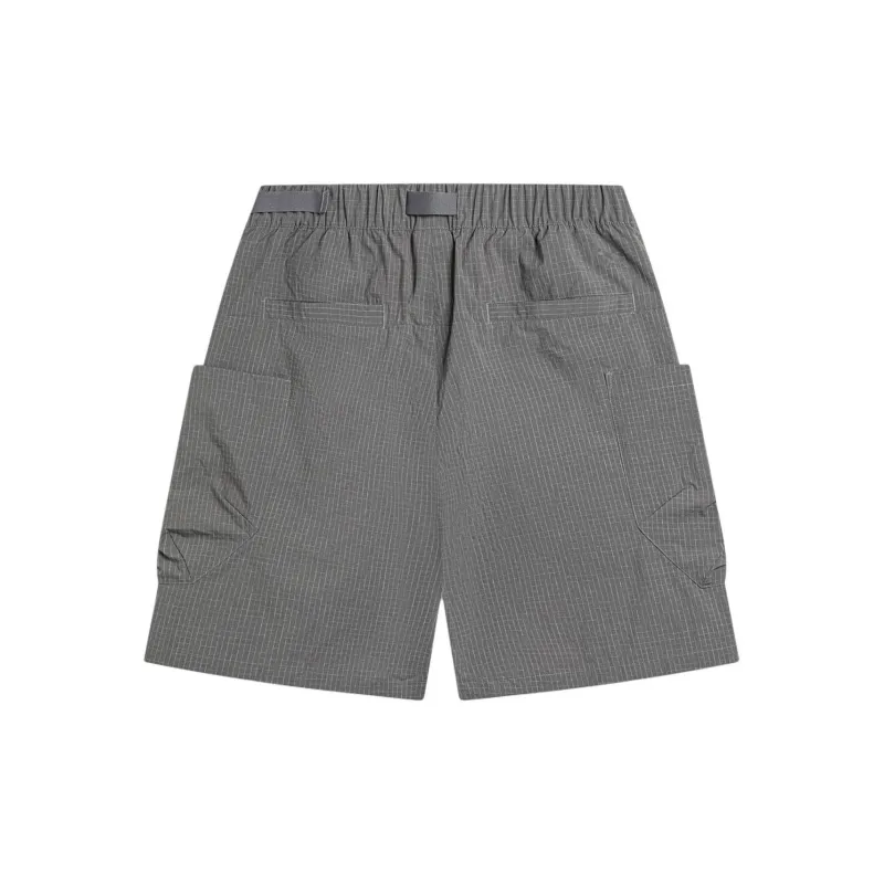 LiNing CF Casual Shorts Men's Thunderstorm Gray-1
