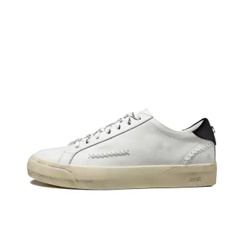 Zuti Vintage Trendy Distressed Dirty White Sneakers Low Top Skateboard Shoes Men's Ecru