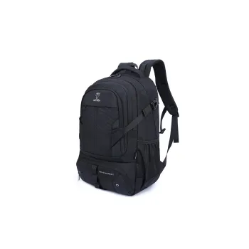 FIDO DIDO Fabric Backpack Large Size Men's Black
