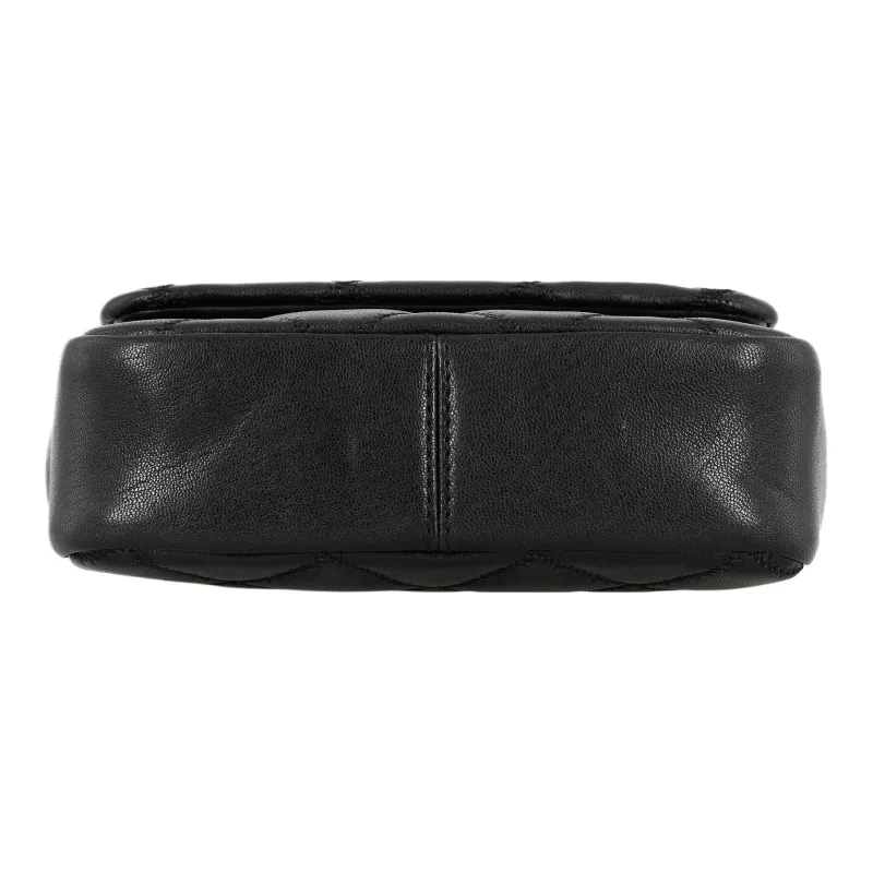 TORY BURCH TB Willa Leather Square Bag Shoulder Bag Crossbody Bag Handbag Women's Black-4