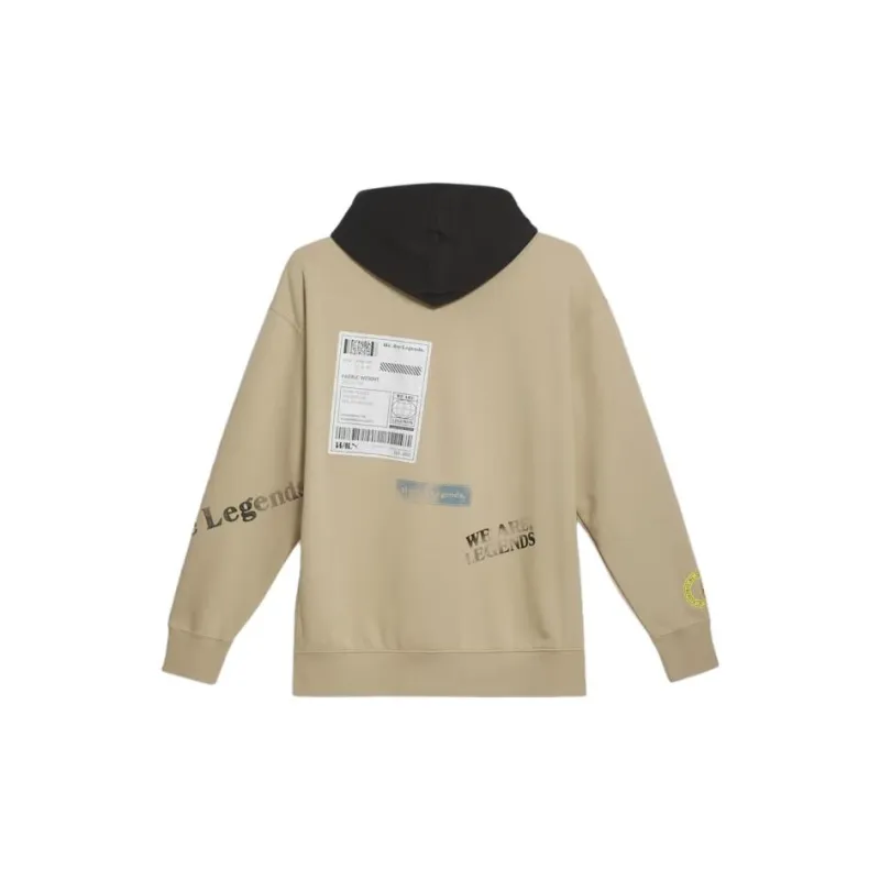 PUMA We Are Legends Wrk.Wr Hoodie Sweatshirt Men's Beige-1