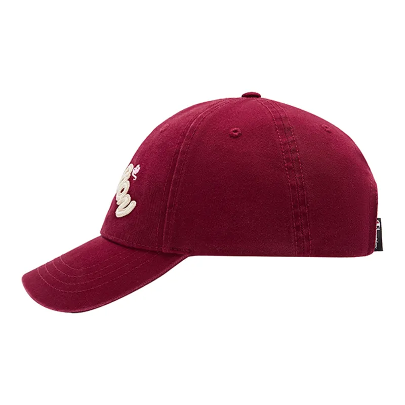 Champion Cotton Baseball Caps Unisex Red-2