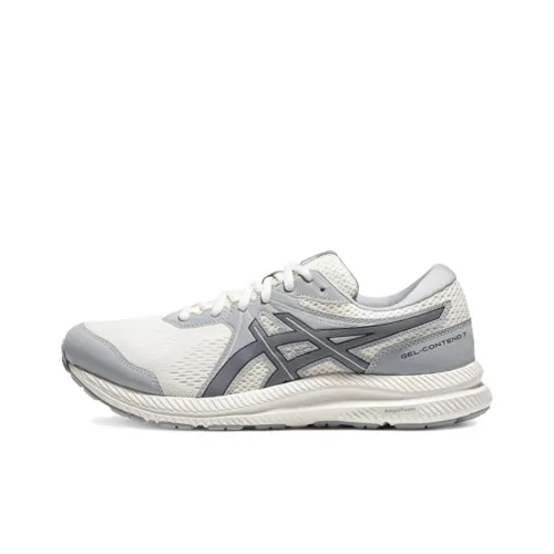 Asics Gel-Contend 7 Running Shoes Women's Low-Top Gray White