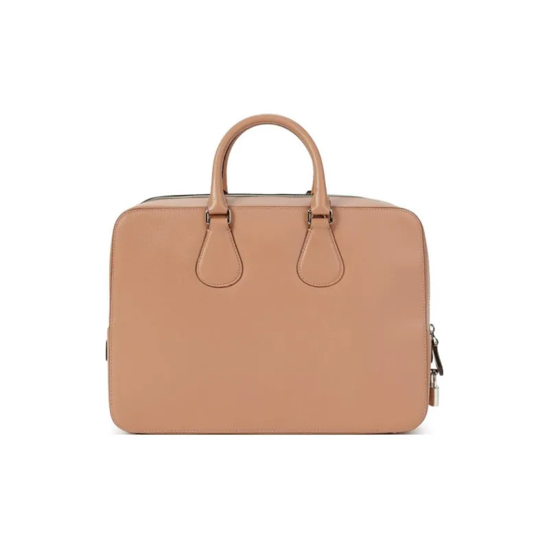 BALLY Genuine Leather Handbag, Shoulder Bag, Crossbody Bag Men's Light Brown-2