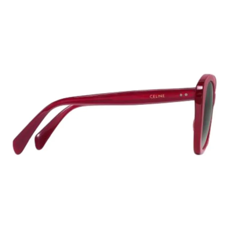 CELINE Acetate Butterfly Sunglasses Women's Red-2