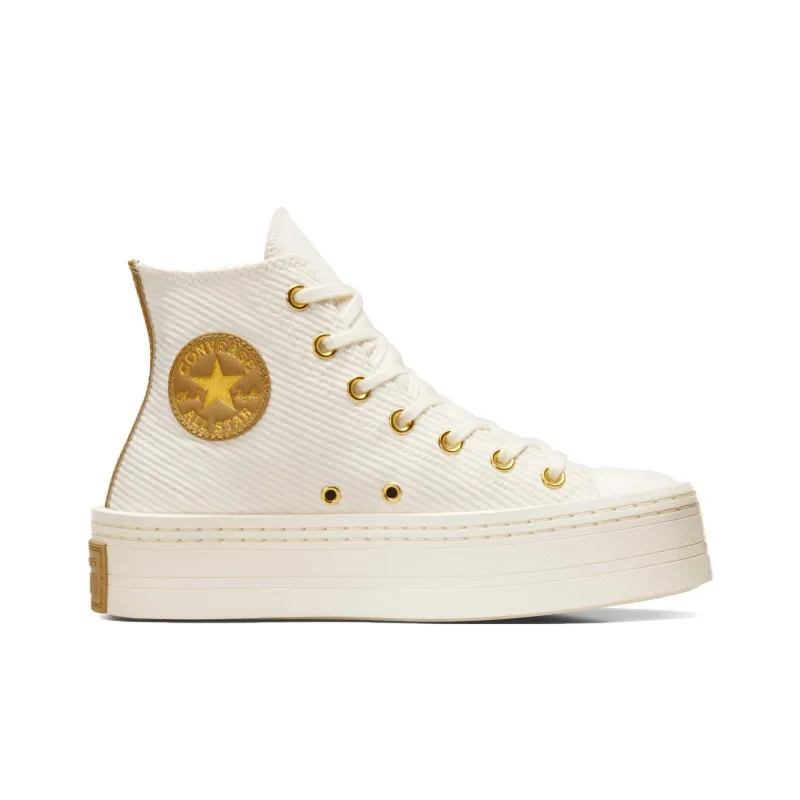 Converse Chuck Taylor All Star Anti Slip Wear Resistant Skateboard Shoes Women's Ecru-1