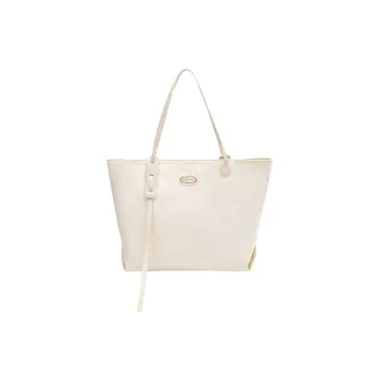 SEM/R PU Shoulder Bag Medium Size Women's Khaki 50607 Denim Light Blue 88101