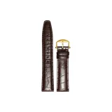 Batonne Brown-Pin Buckle-Gold-Tone Lock