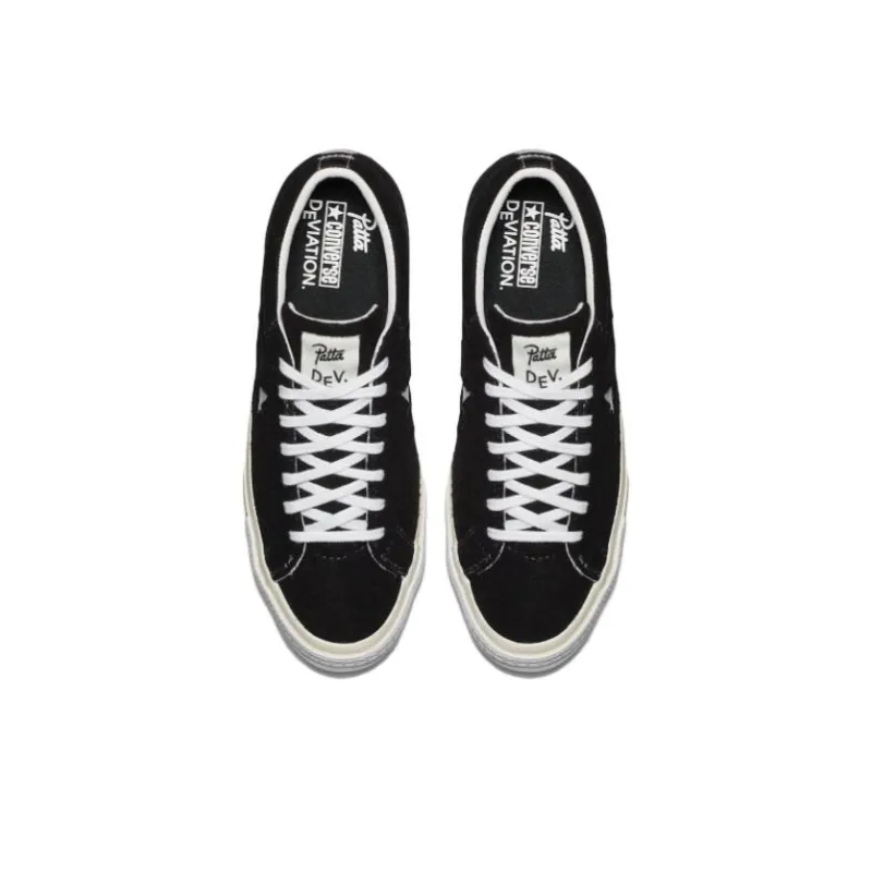 Converse One Star Patta X Deviation Black-3