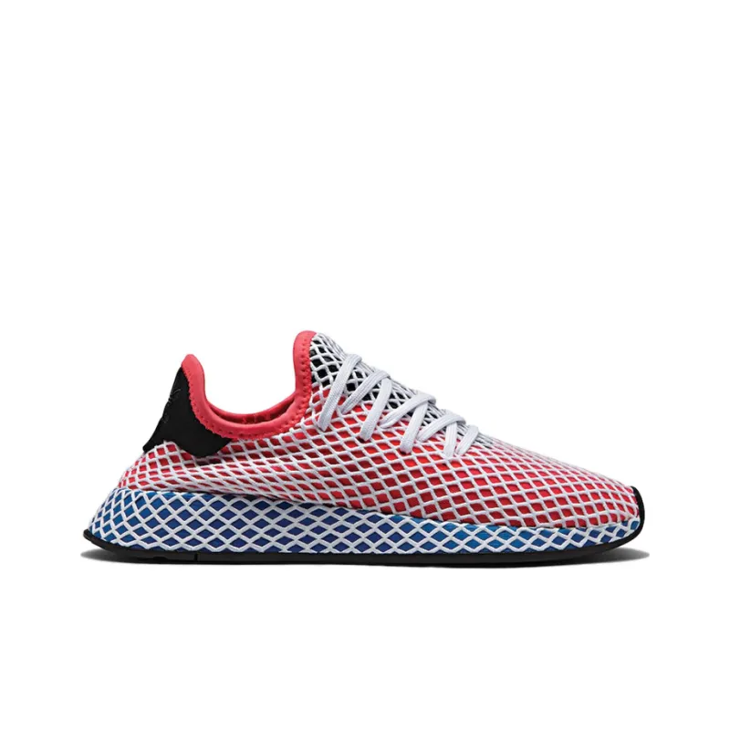 Adidas Deerupt Solar Red Bluebird-1