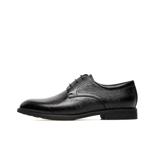 VICKI BROWN Dress Shoes Men Low-Top Black