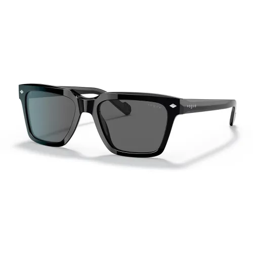VOGUE Acetate Square Sunglasses Men's Black