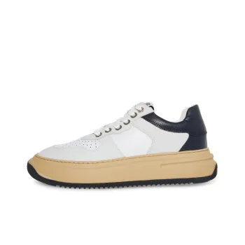 STEVE MADDEN Low-Top Casual Shoes Men's White Gray