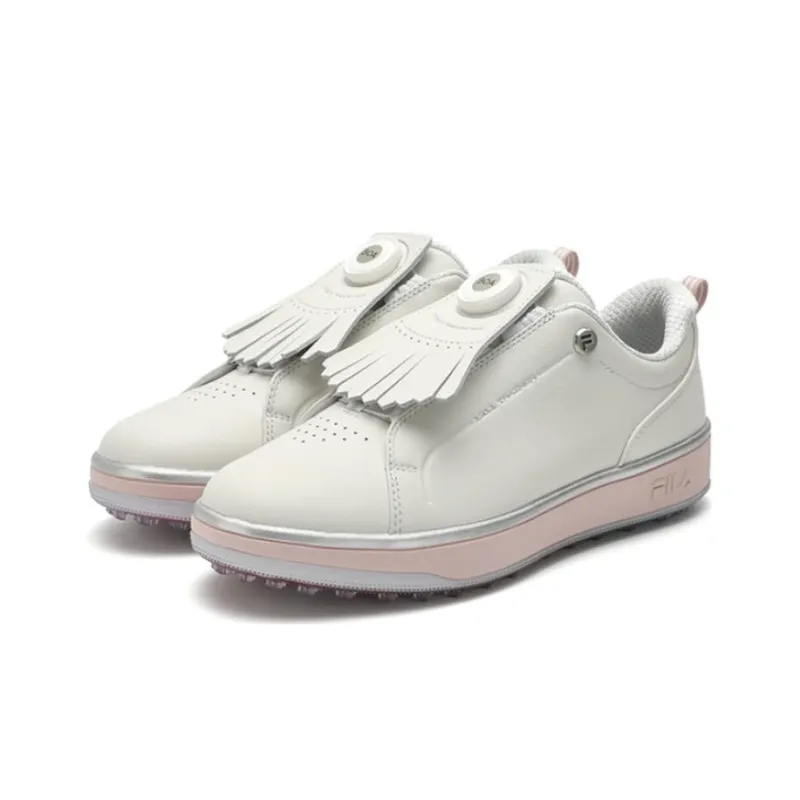 FILA GF 1911 Trainer Cushioning Wear Resistant Low Top Golf Shoes Women's White-1