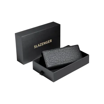Slazenger PU Card Holder Wallet Men's Black
