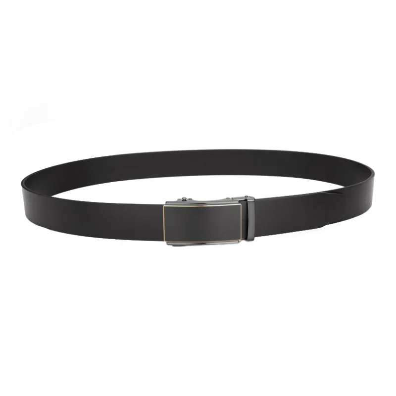 Cows Reign Single Layer Top Grain Cow Leather Leather Belts Men's 3.4CM-1
