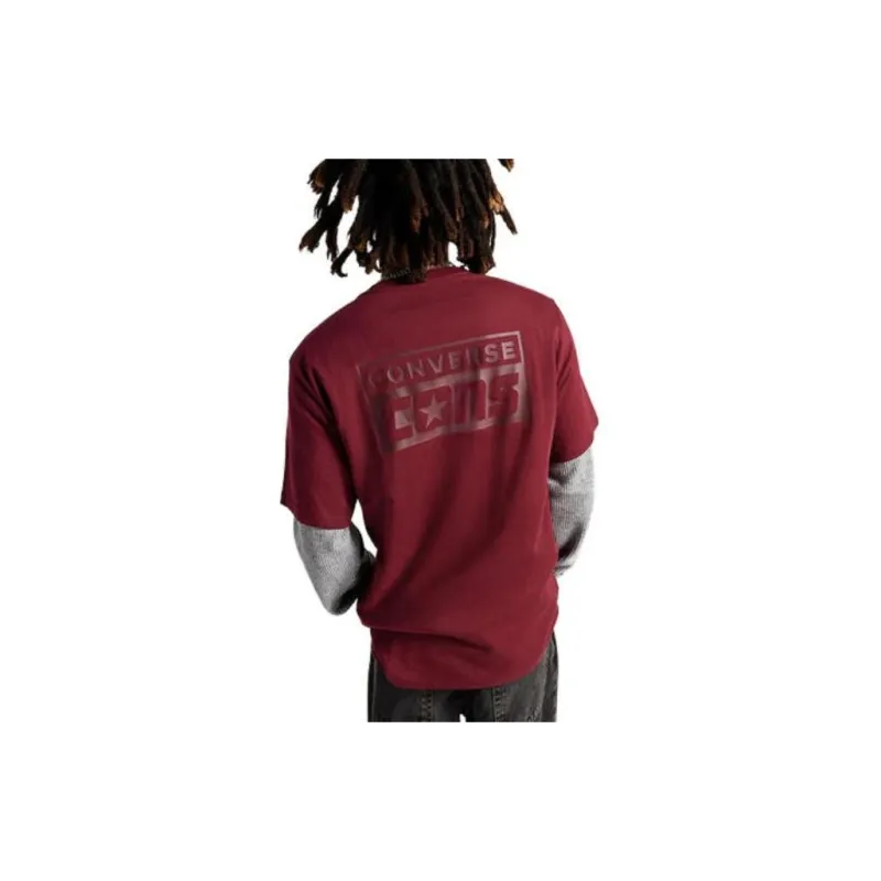 Converse Cons Graphic T-Shirt T-Shirt Men's Deep Red-1