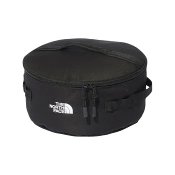 THE NORTH FACE Recycled Polyester Tableware Plate And Utensil Storage Box And Bag Unisex Black
