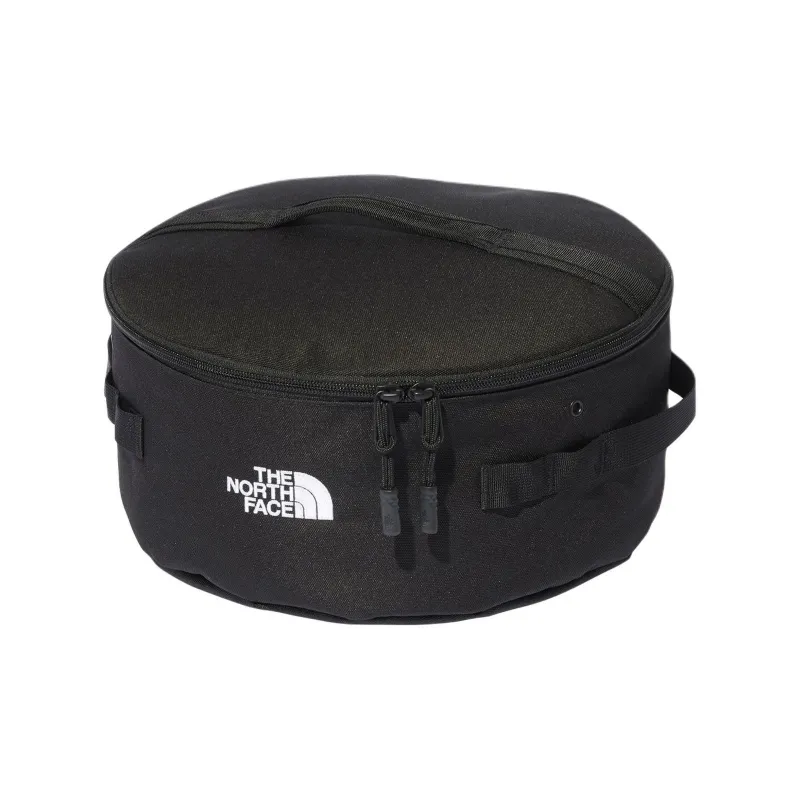 THE NORTH FACE Recycled Polyester Tableware Plate And Utensil Storage Box And Bag Unisex Black-0