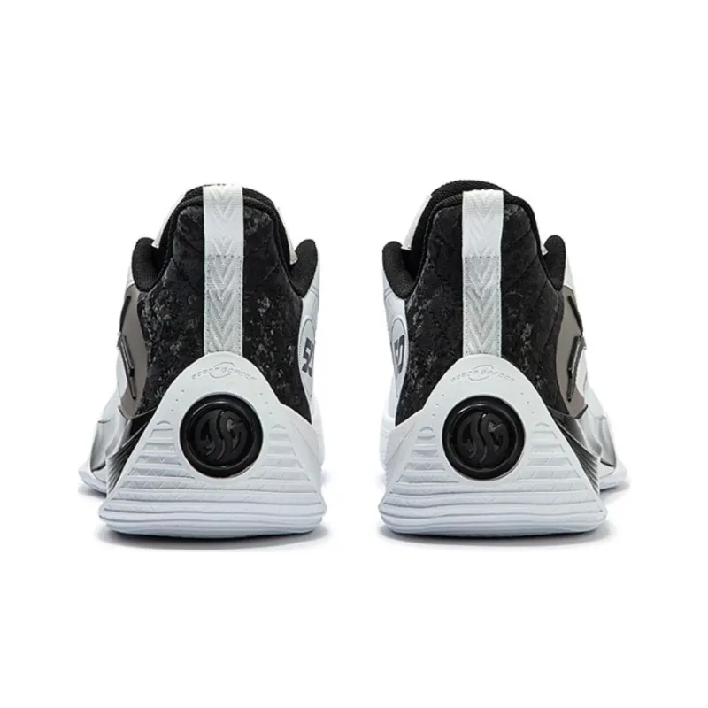 361° AG Shine 2.0 Anti Slip Wear Resistant Basketball Shoes Men's White Black-3