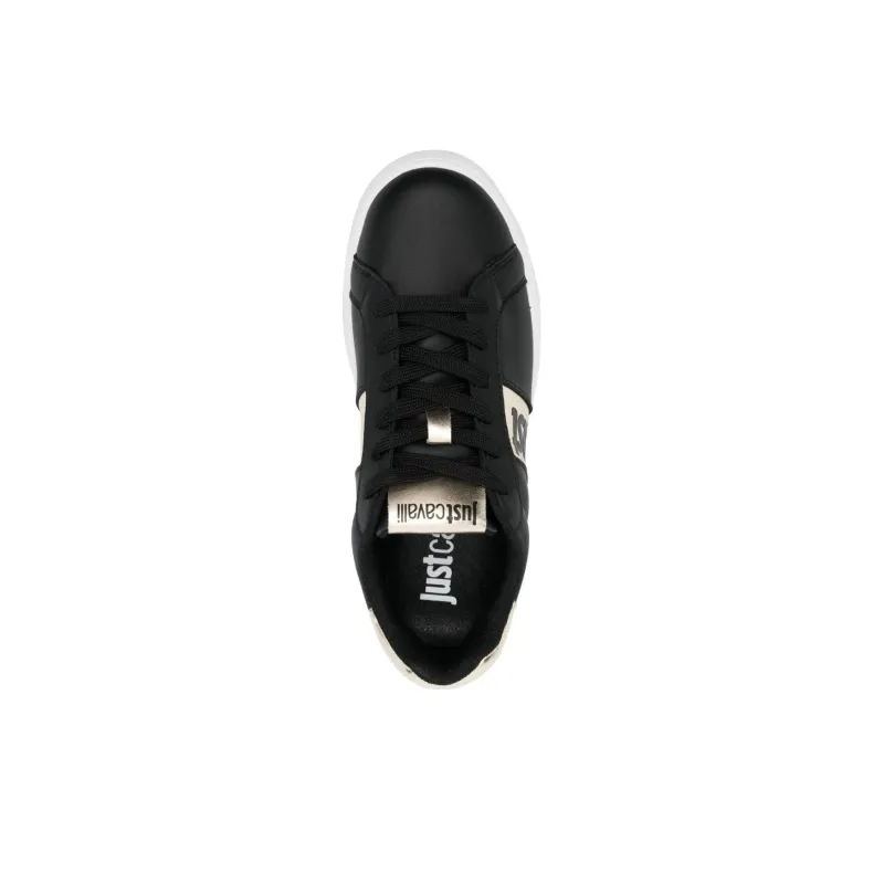 Just Cavalli Low-Top Casual Shoes Women's Black-4
