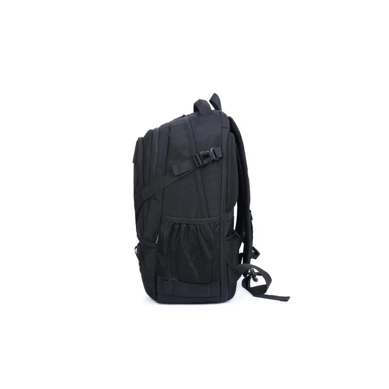 FIDO DIDO Fabric Backpack Large Size Men's Black-1