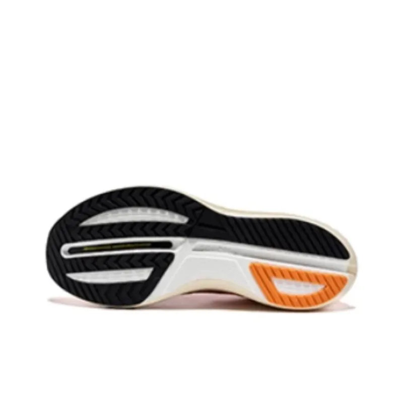 Saucony Slay Cushioning Low Top Carbon Plate Marathon Running Shoes Unisex Orange-4