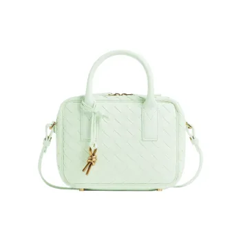 Bottega Veneta Sheepskin Shoulder Bag Crossbody Bag Handbag Small Size Women's Glacier Blue