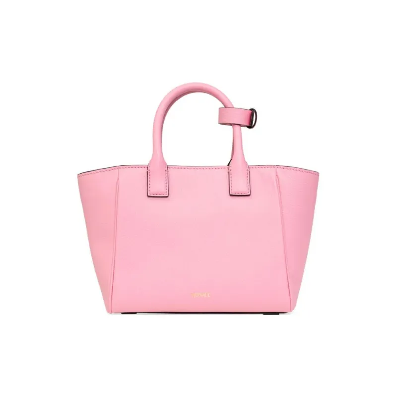 VERSACE La Medusa Calfskin Shoulder Bag Crossbody Bag Handbags Women's Pink-1