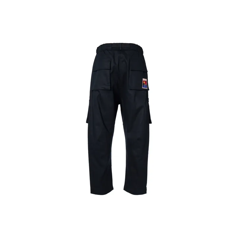 LiNing BadFive Fast Recovery Slide Cargo Pants Unisex Black-1
