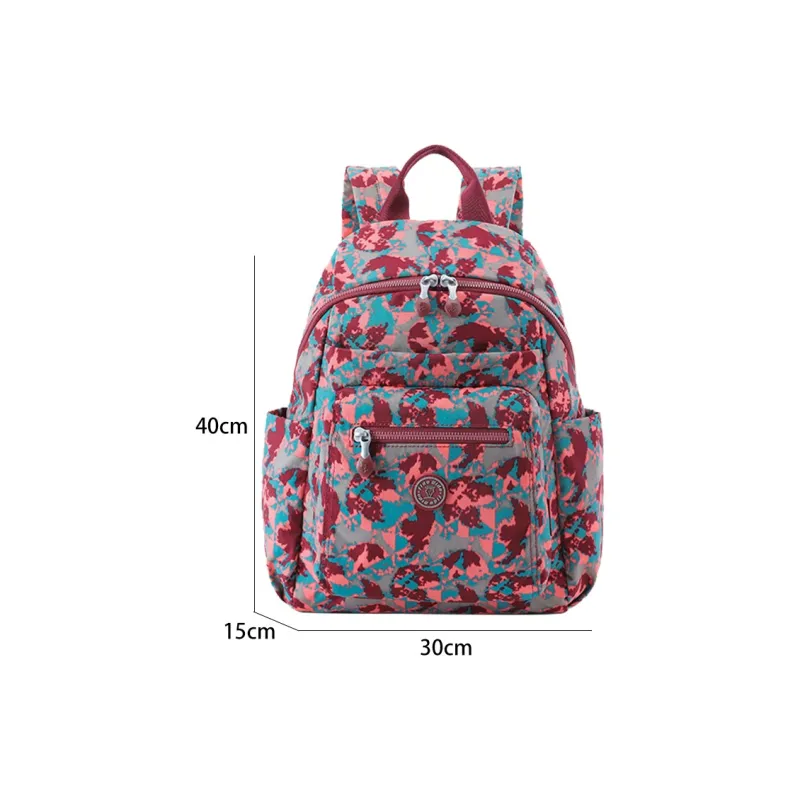 FIDO DIDO Fabric Backpack Regular Unisex Firework Red-8