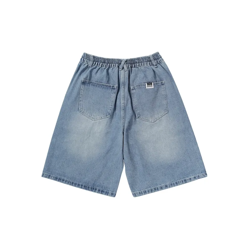 XXGOGO Shorts Unisex Denim Blue-1