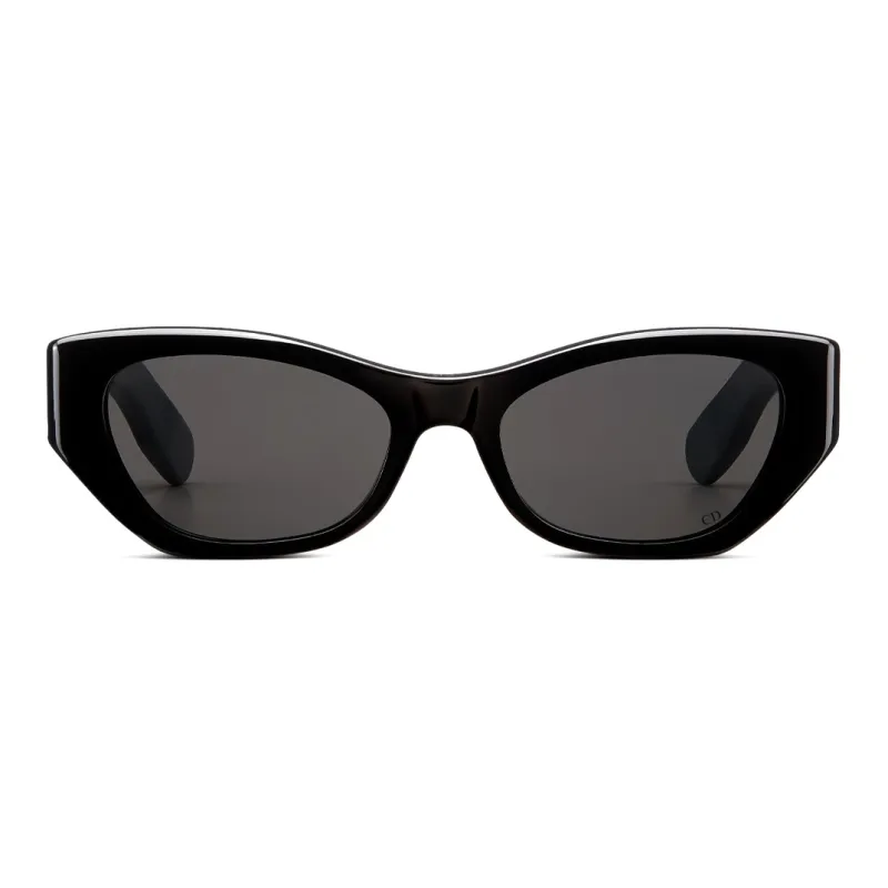 DIOR Acetate Butterfly Sunglasses Women's Black-1