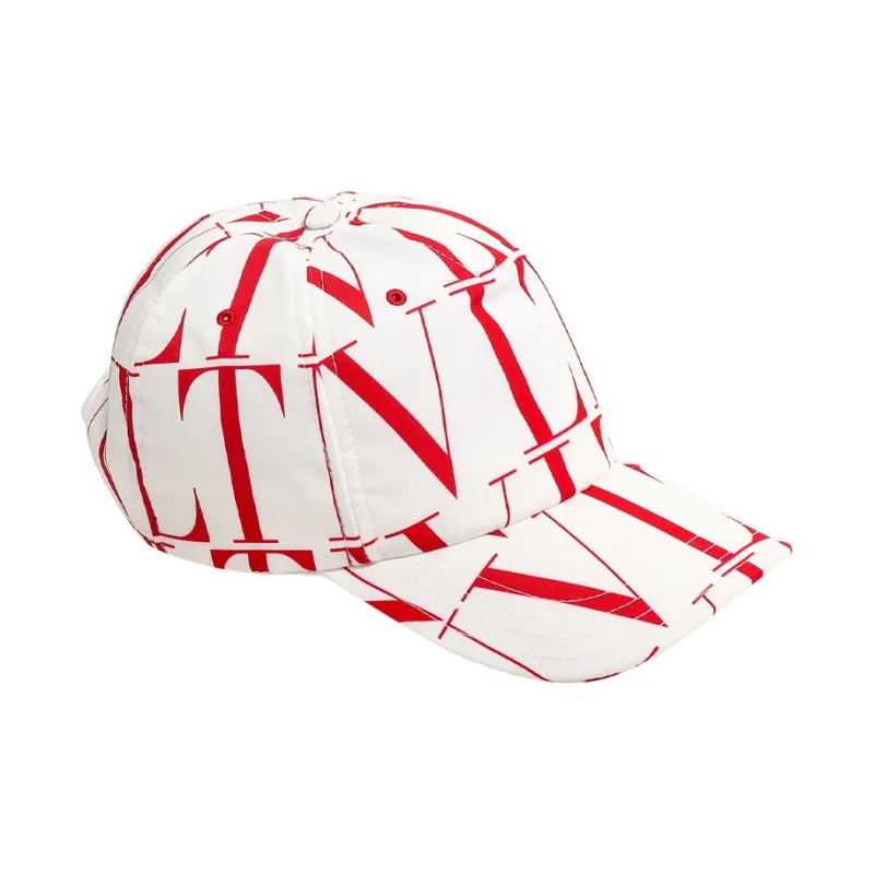 Valentino Nylon Baseball Caps Men's White-2