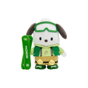 Sanrio Pochacco Skiing Collection Dolls Plush Doll 30cm High