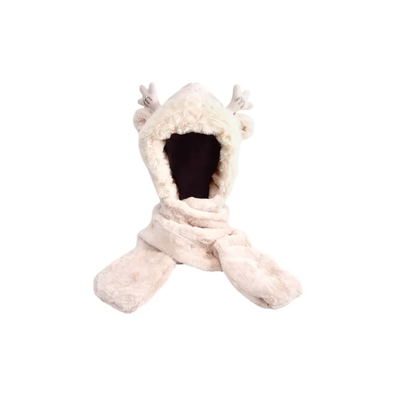 Youyoulan Hoods & Plush Hats Women's-0