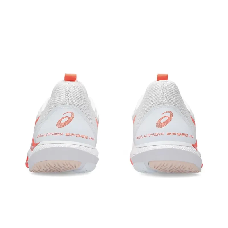 Asics Solution Speed Ff 3 White Sun Coral Women's-3