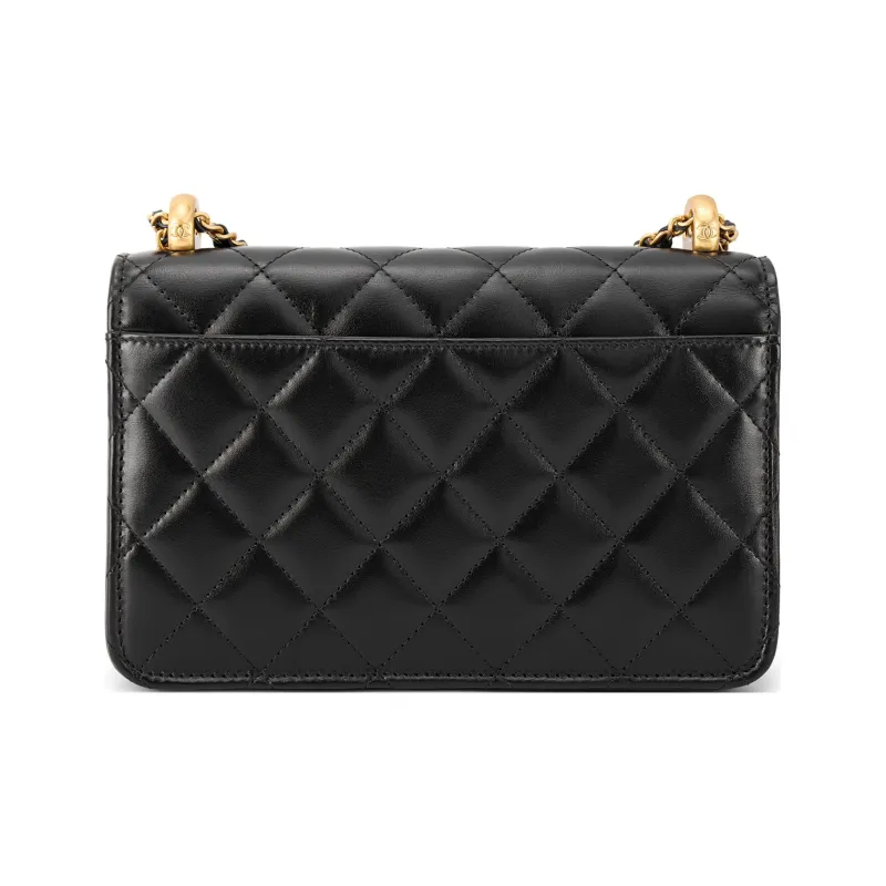 CHANEL Adjustable Strap Woc Black AP2289-3